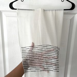 Vintage Scarf with Beading Detailing